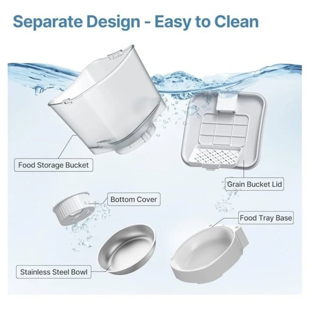 Petsuper Smart Pet Feeder For Dogs & Cats - App Control‎ -New In Box
